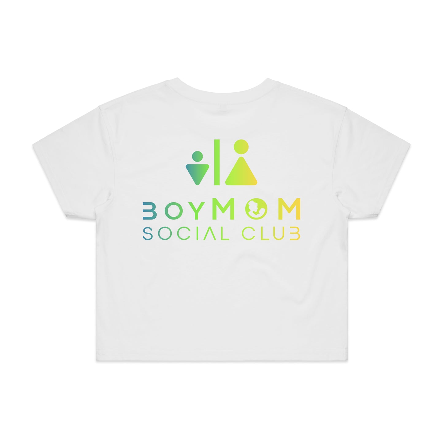 BOYMOM CROP TEE